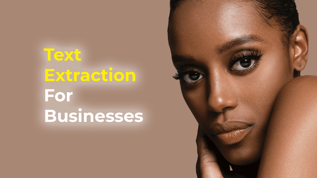 Text extraction in business